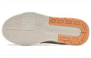 乔丹 防滑耐磨 中帮 板鞋 女款 白橙