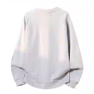 【M-8XL撞色闪耀钻石】布客行 美式复古高街潮牌明线拼接条纹落肩长袖外穿加绒加厚轻奢老钱港风宽松舒适重工重磅华棉百搭卫衣 男女同款