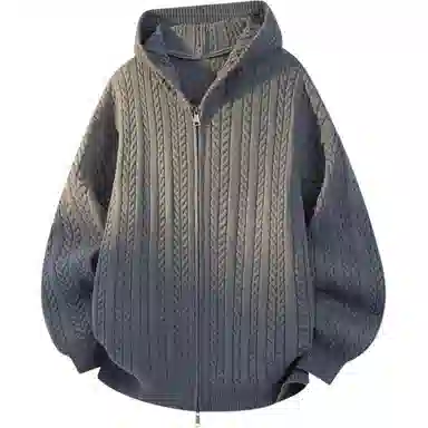 欧迪芬 美式复古设计感秋冬宽松上衣女百搭春秋慵懒风高级感舒适亲肤港风潮牌潮流休闲毛衣 女款