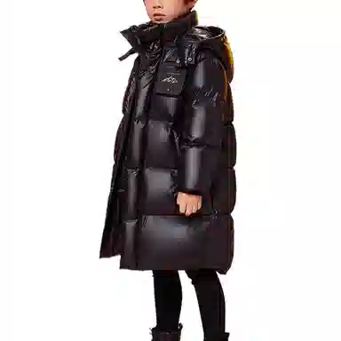 鸭鸭羽绒服 舒适柔软简约长袖 中小童