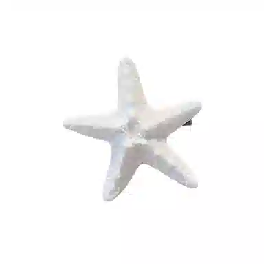 蒙妮 甜美仿真海星小清新鸭嘴夹 亚克力/合金 发夹 女款