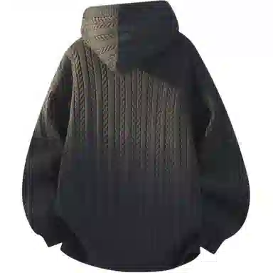 欧迪芬 美式复古设计感秋冬宽松上衣女百搭春秋慵懒风高级感舒适亲肤港风潮牌潮流休闲毛衣 女款