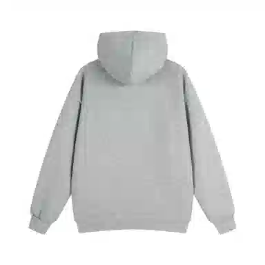 【重工闪耀明线双排钻】布客行 美式复古高街趣味潮牌不规则拼接宽松休闲舒适百搭轻奢老钱港风学院风重磅华棉连帽春秋长袖卫衣 男女同款