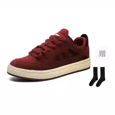 乐乐鱼 美式复古韩版百搭休闲小众个性舒适 耐磨 低帮 板鞋 男款