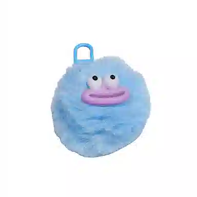 心水好物 可爱搞怪香肠嘴毛球钥匙扣丑萌趣味学生背包书包 毛绒 挂件 男女同款情侣款