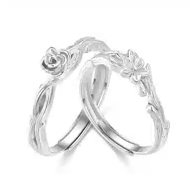 【姊妹对戒丨999足银】闺蜜款 匆匆那年 指间 融化 轻奢高级感 精致时尚百搭 纯银 戒指 女款