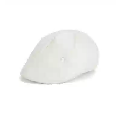 山一丸 日系复古棉麻文艺画家高级感显脸小潮 棉 贝雷帽 女款