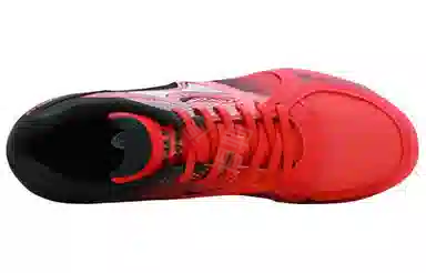 海尔斯 减震耐磨 跑步鞋 男女同款 红黑色