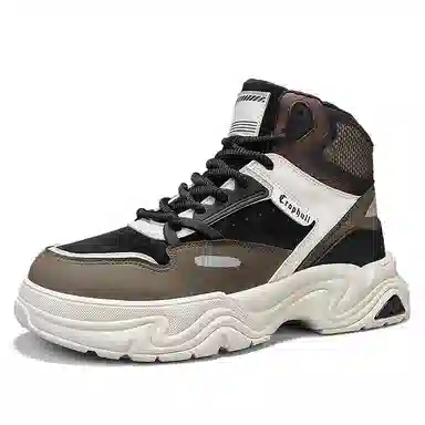 Leather British Style Vintage Fashion Ankle Boots Men