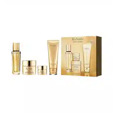 雅诗兰黛 白金花菁萃护肤套装 舒缓保湿 四件套