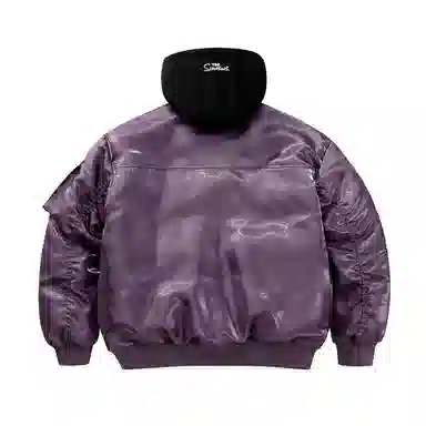 The Simpsons Reflective Metallic Flight Jacket