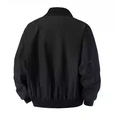 【显肩宽正肩防风防泼水】布客行 美式高街飞行员教练阔形复合短款御寒保暖休闲百搭大码老钱风开衫外套立领工装机车风拉链夹克 男女同款