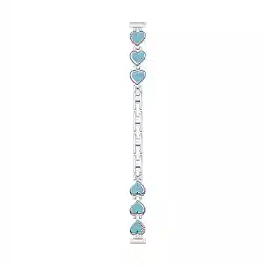 亿祈发 表带 华为适用 金属材质 爱心表链男女通用