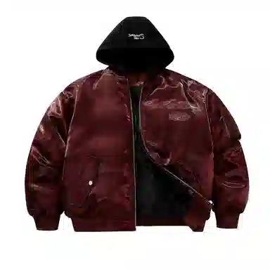 The Simpsons Reflective Metallic Flight Jacket