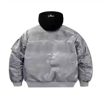 The Simpsons Reflective Metallic Flight Jacket