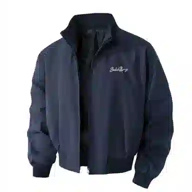 【显肩宽正肩防风防泼水】布客行 美式高街飞行员教练阔形复合短款御寒保暖休闲百搭大码老钱风开衫外套立领工装机车风拉链夹克 男女同款