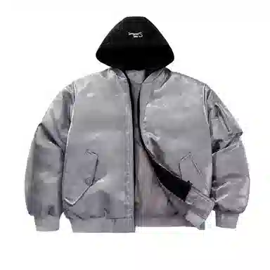 The Simpsons Reflective Metallic Flight Jacket