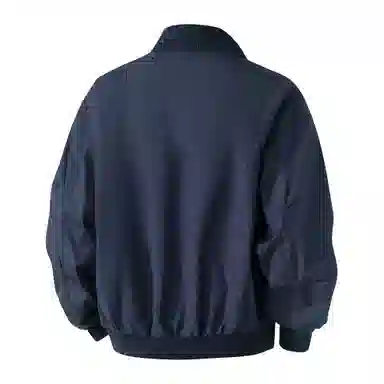 【显肩宽正肩防风防泼水】布客行 美式高街飞行员教练阔形复合短款御寒保暖休闲百搭大码老钱风开衫外套立领工装机车风拉链夹克 男女同款