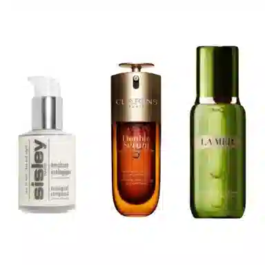 希思黎 全能 乳液升级版 娇韵诗双萃精华 海蓝之谜精萃水明星护肤套装 滋润修护控油补水保湿 三件套