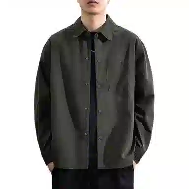 遨宇 时尚舒适休闲百搭长袖衬衫 男女同款