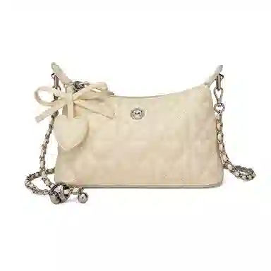 稻草人 时尚爱心车缝个性精致百搭潮流 聚氨酯革 单肩包 常规 女款 多色