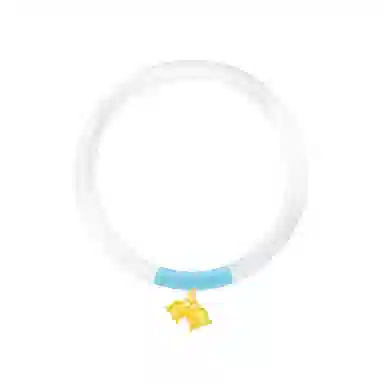 【999足金纯金 锦上添花】 福韵金 六桂福 铃兰花新中式国风国潮手饰轻奢优雅时尚森系多巴胺蓝色繁花小众设计百搭#好运 玉髓 手镯 女款