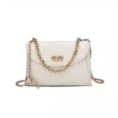 稻草人 法式小香风高颜值精致气质通勤轻便实用 合成革 单肩包 常规 女款 多色