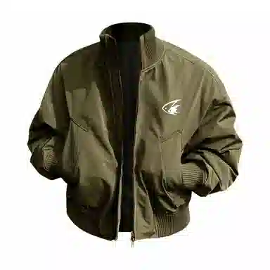 DOUBLEFISH bomberLOGOvibe