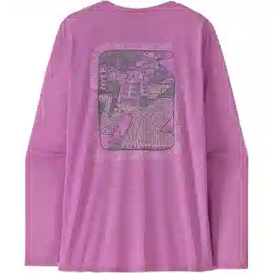 patagonia Long-Sleeved Capilene Cool Daily Graphic T