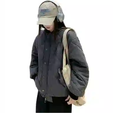 思蓓儿 舒适宽松长袖棉服 女款