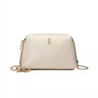 稻草人 经典复古时髦纯色链条高质感简约日常通勤实用轻便潮流 聚氨酯革 单肩包 常规 女款 多色