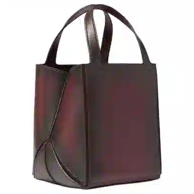 Michael Kors Jordi Tote Bag Small Brown Red