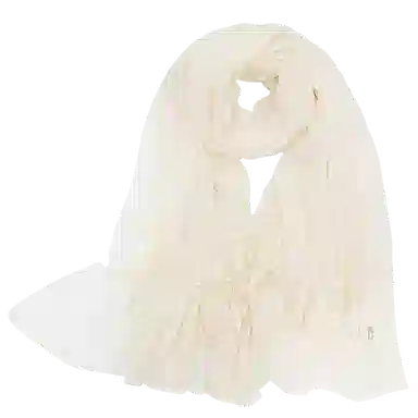 一米画纱 超仙气质加大绣花草染外出浪漫轻盈优雅纱巾 桑蚕丝 丝巾 女款