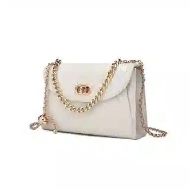 稻草人 法式小香风高颜值精致气质通勤轻便实用 合成革 单肩包 常规 女款 多色