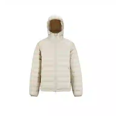 【dme】 潮牌日系重磅休闲百搭复古简约街头户外运动情侣日常拉链纯色连帽港风宽松长袖羽绒服 男女同款