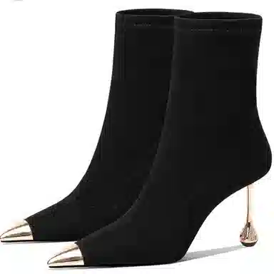 hoov 2025 Metal Toe High Heel Boots