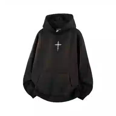 SUNSETMONENT Wings Cross Hoodie