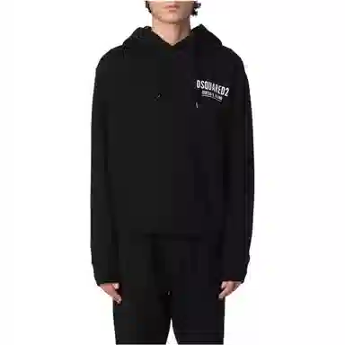 DSQUARED2 Logo Hoodie Black
