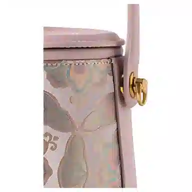 上海故事 新中式国风宋锦 刺绣图案 牛皮 水桶包单肩手提包 女款 多色