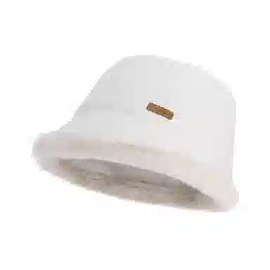 山一丸 韩版防风保暖水桶显脸小百搭护耳 涤纶 帽子 女款