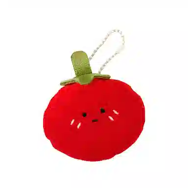 心水好物 趣味卡通蔬菜公仔百搭背包挂坠装饰小玩偶挂饰 毛绒 挂件 男女同款情侣款