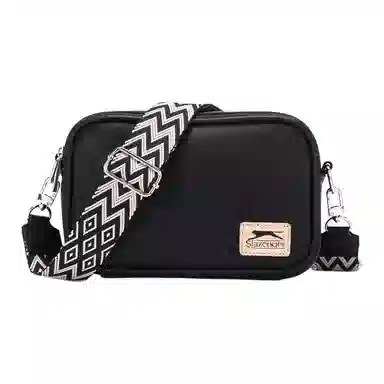 Slazenger Retro Logo Waist Bag Black