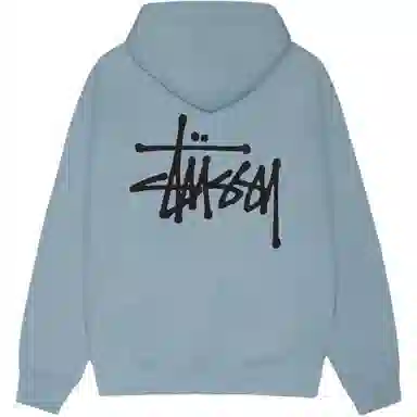 Stussy SS22 Basic Stussy Zip Hood Logo
