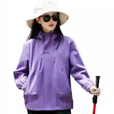 左岸 休闲户外连帽运动徒步轻便干爽透气不闷热防刮耐磨夹克 女款