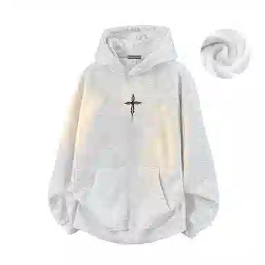 SUNSETMONENT Wings Cross Hoodie