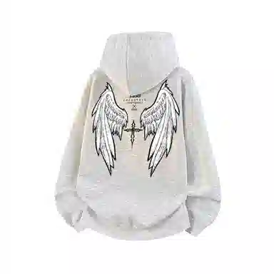 SUNSETMONENT Wings Cross Hoodie