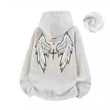 SUNSETMONENT Wings Cross Hoodie