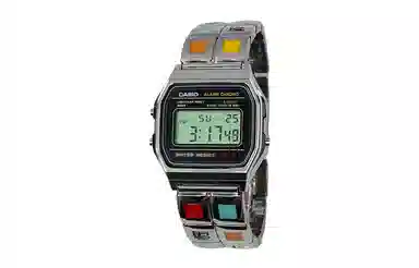Casio A158WA-1 ChromaGrid