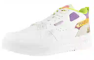 361° Casual Low-Top Sneakers White Purple