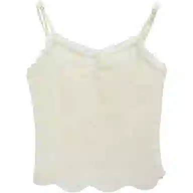 谜秀 修身内搭双层设计法式吊带 女款